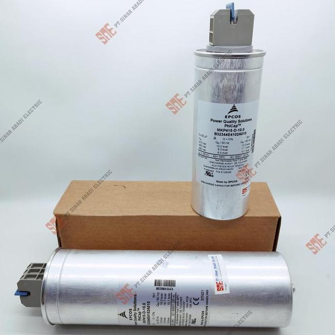 HARGA DISC - Capasitor Kapasitor AC 10 / 15 / 20 / 25  kvar / Epcos MKP 415