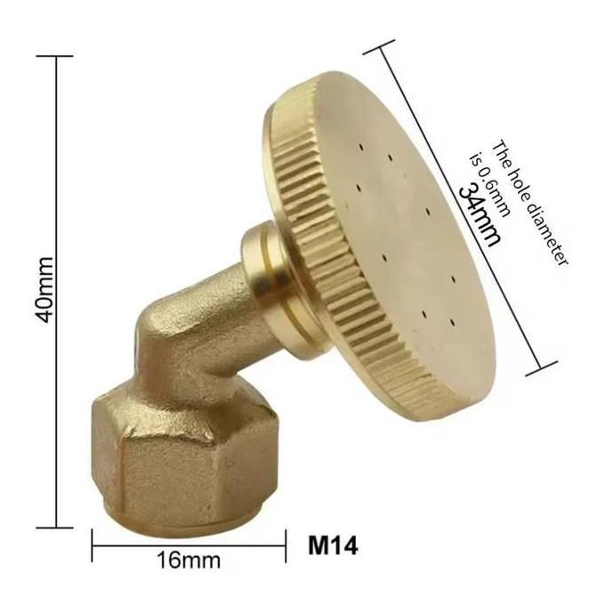 Spuyer Kabut / Nozel Sprayer Tangki Elektrik Kuningan Lubang 8