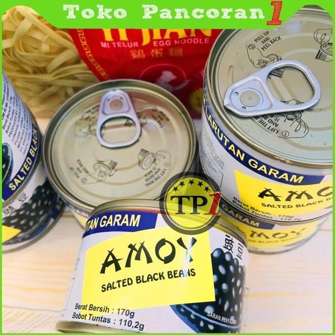 Salted Black Beans/Kacang Hitam/tausi/Preserved Beans/kacang kedelai