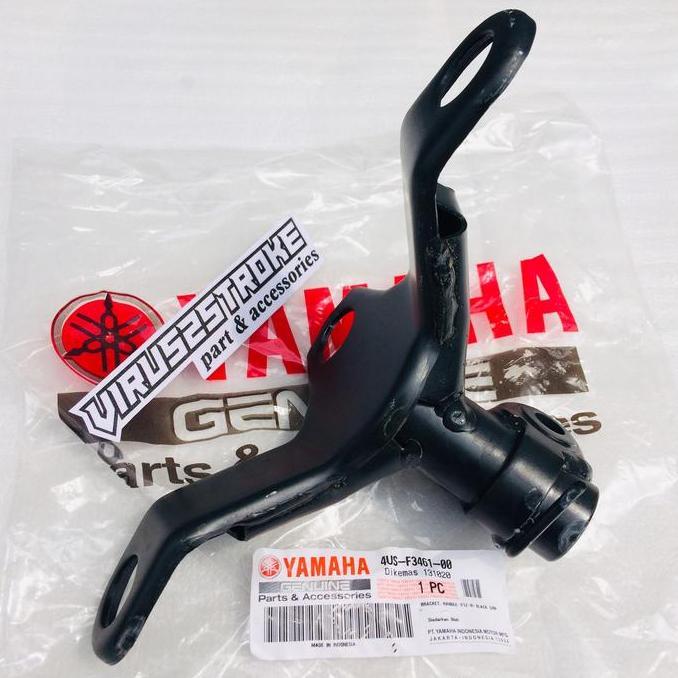 TERBARU - Bracket Breket Kupu Dudukan Stang Stir Segitiga Atas F1ZR FIZR Ori 4US