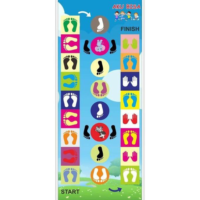 Karpet Mainan Anak Edukasi Engklek