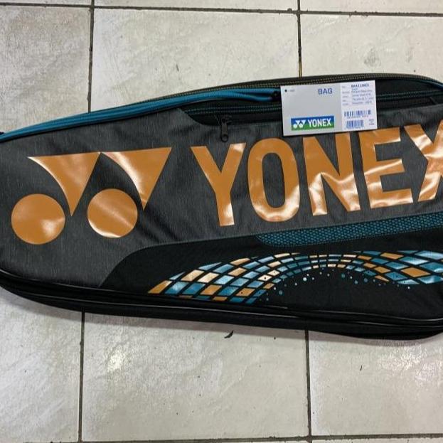 Tas Raket Badminton Yonex Ba42126Ex Team Racquet Bag Camel Gold