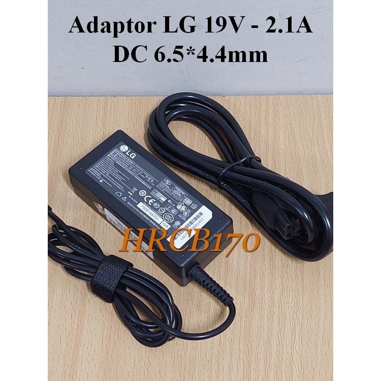 Adaptor Charger TV & Monitor Merk LG 19V - 2.1A DC 6.5*4.4mm -HRCB