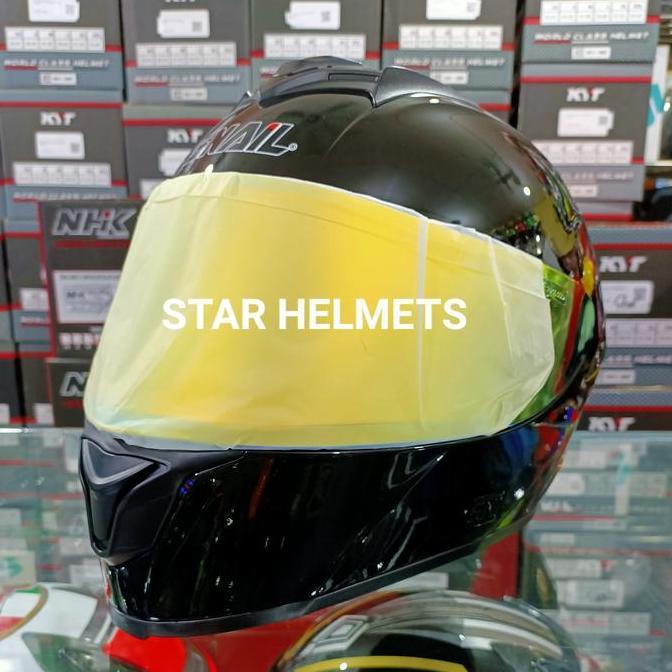 NEW Helm SNAIL FFS2 Solid Black Gloss Iridium Flat Visor + Spoiler 3D