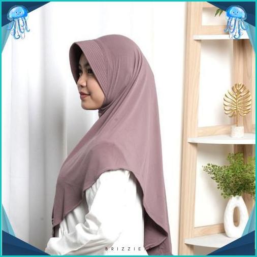 Jamilah Hijab Daily 80 Hijab Jersey Lembut Nyaman Bergo Instant Jamilah Daily