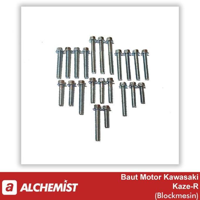 Baut Kawasaki Kaze R Full Set / Baud Kawasaki Kaze R Full Body