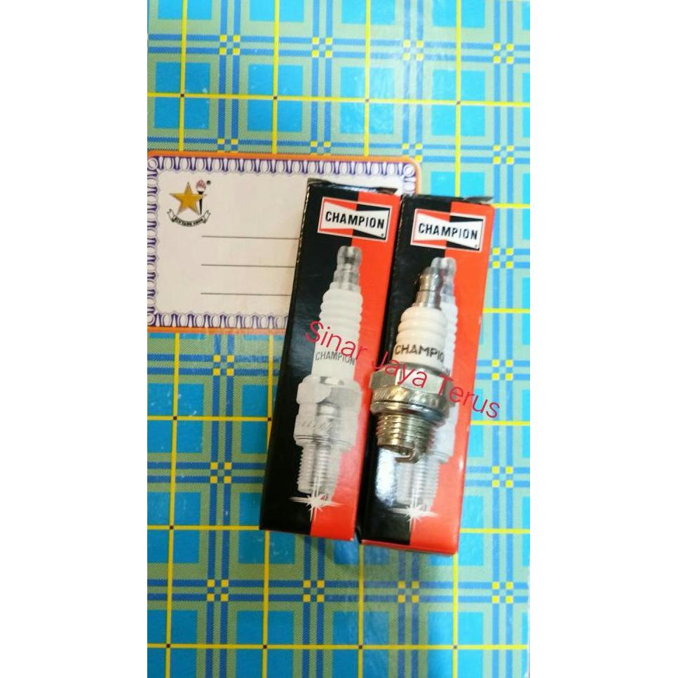 busi mesin potong rumput gendong 2tak