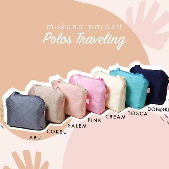 mukena parasut premium traveling