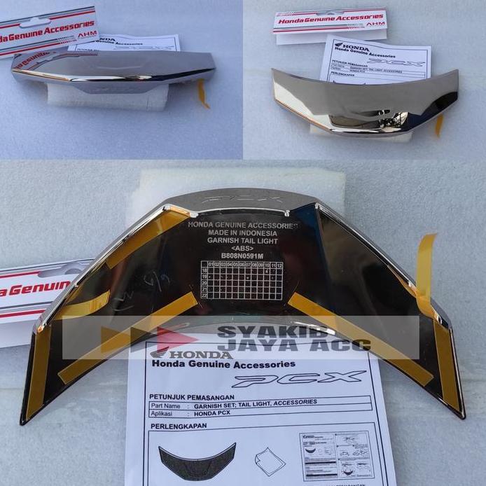 GARNISH TAILIGHT HONDA PCX 150 2020 ORIGINAL AHM