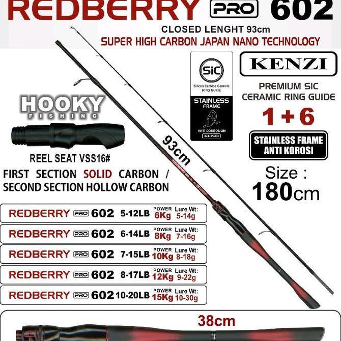 NEW JORAN KENZI REDBERRY PRO 602 | 180 CM