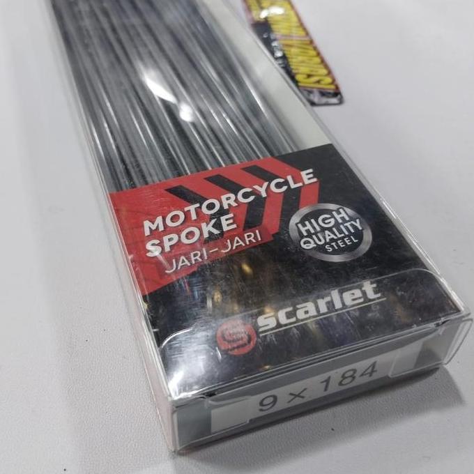 Jari jari Scarlet Ring Velg 17, 18, 14  Hitam Croum Gold Harga Satuan/Satu Pak/Satu Lingkaran Veleg