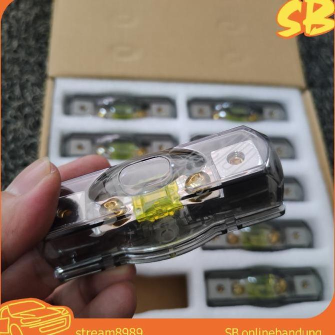 Fuse Car Audio Sekring Audio Mobil 100 Ampere Mini ANL per buah