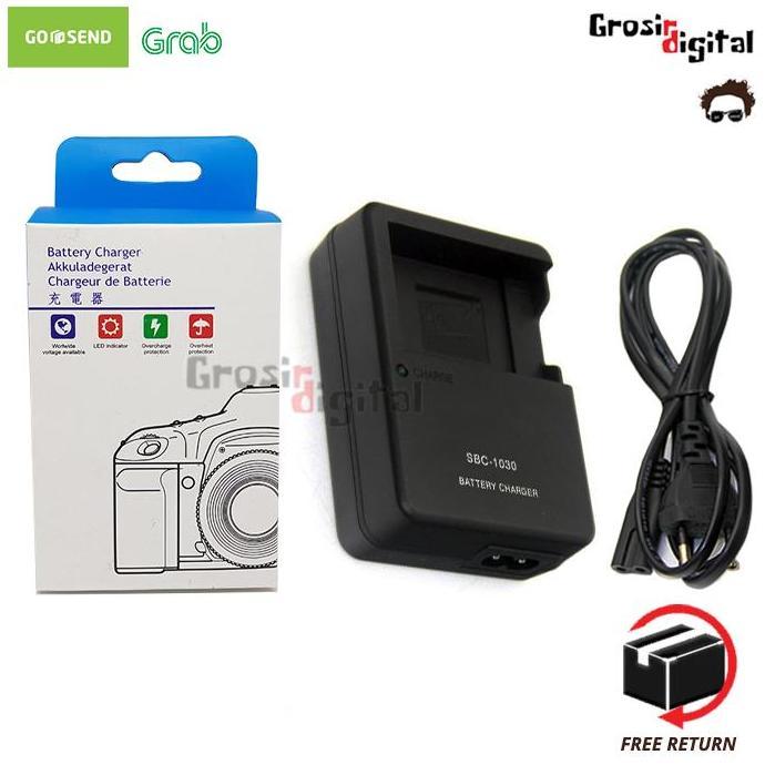 BEBAS ONGKIR - Charger Samsung SBC-1030 for NX200, NX210, NX1000, NX1100, NX2000, NX3