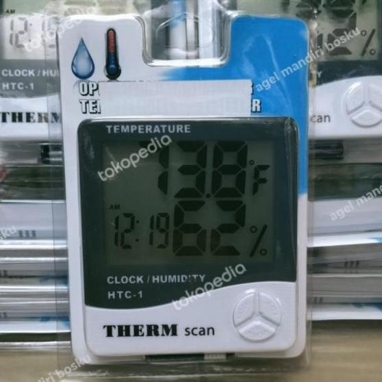 thermometer ruangan digital/ alat pengukur suhu ruangan/ termometer