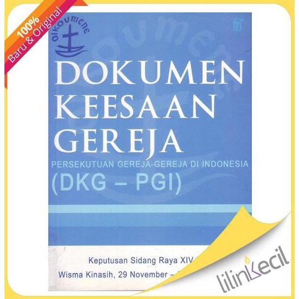Buku Dokumen Keesaan Gereja(DKG-PGI)