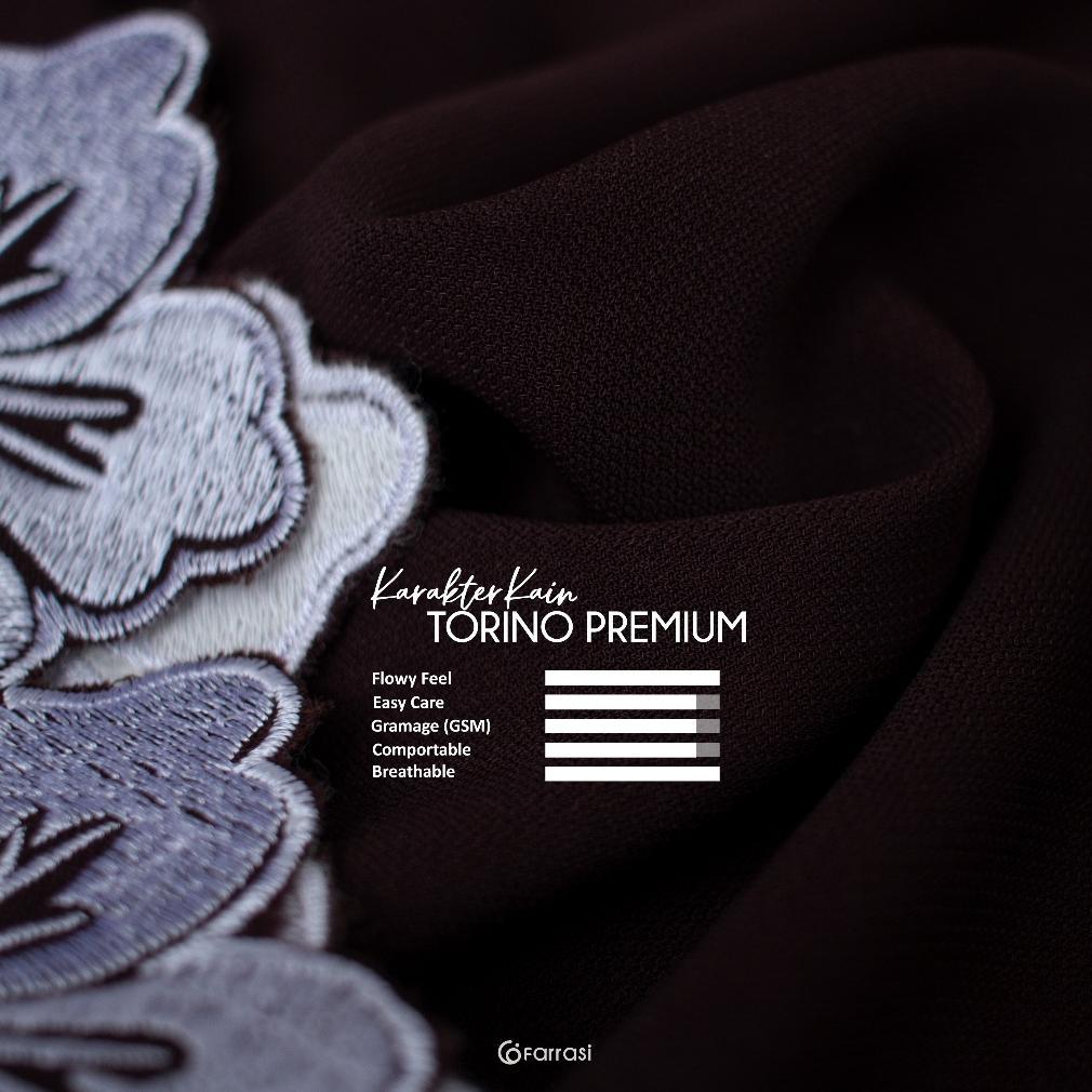 HOT PRODUCT Farrasi Abaya Mirha / Abaya Motif bunga