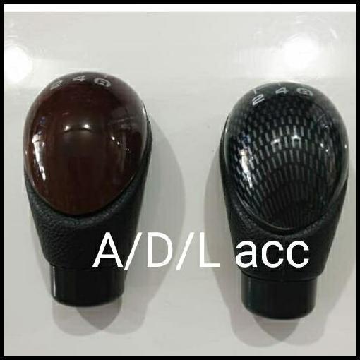 TERBARU GEAR KNOP KNOP GIGI MOBIL PERSENELING MOBIL HITAM CARBON COMBINAS KAYU 
