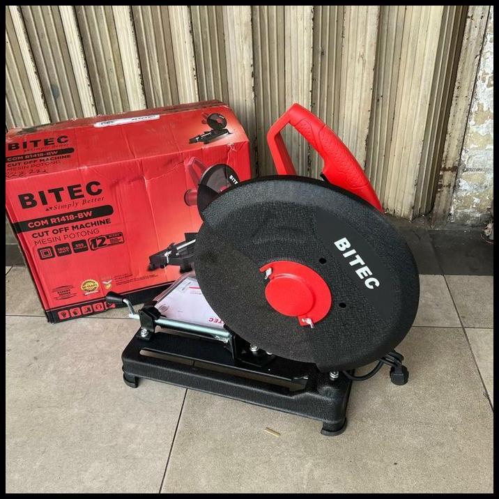 TERLARIS MESIN POTONG BESI BITEC CUT OFF 14" HEMAT LISTRIK 