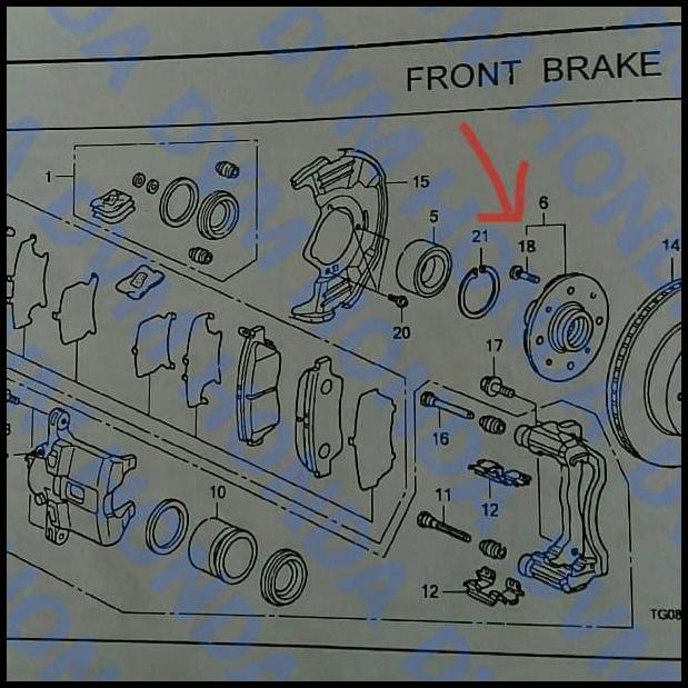 TERLARIS BAUT VELG/RODA BRIO/JAZZ GE/MOBILIO