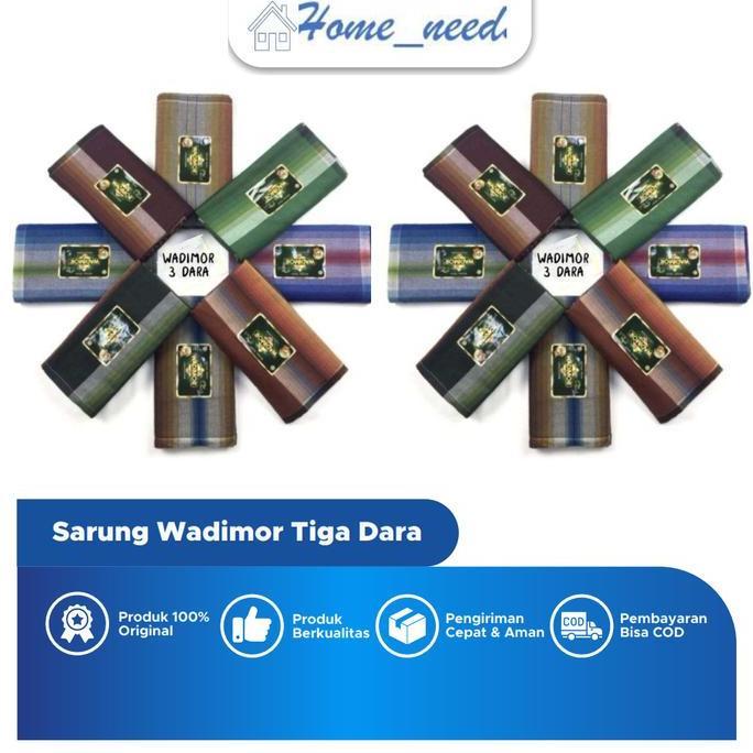 Murah Sarung Wadimor 3 DARA / TIGA DARA (GROSIR / ECER MURAH) Non COD