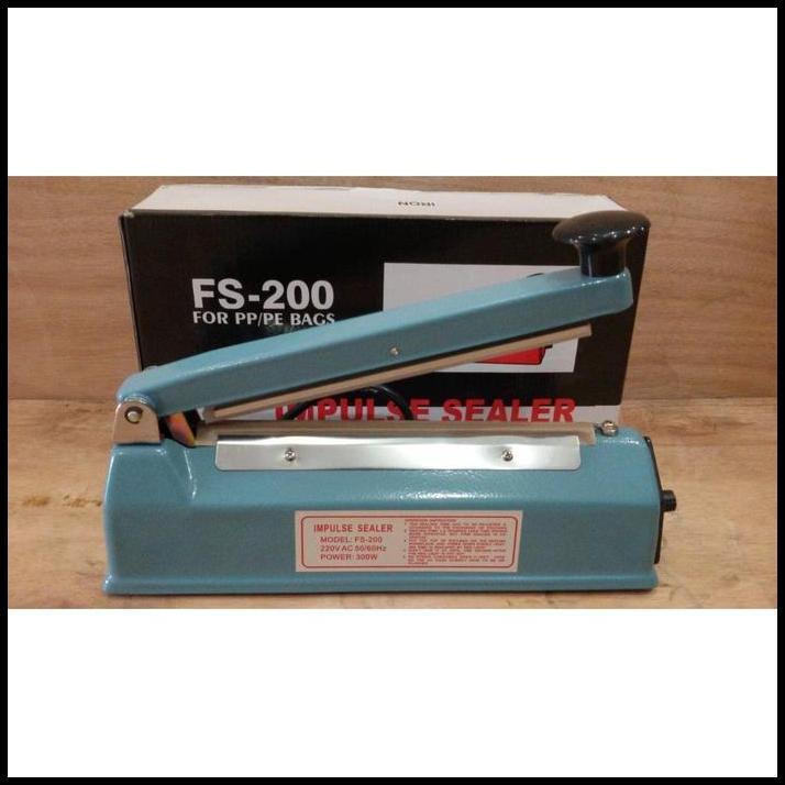 BEST DEAL IMPULSE SEALER/ PRESS PLASTIK 20 CM BODY BESI TRAFO BESAR