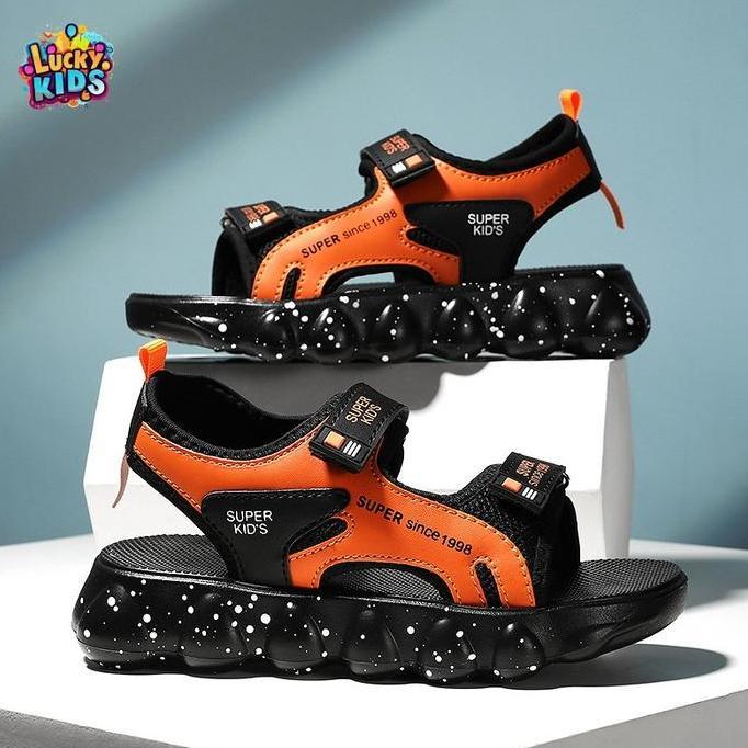 Lucky Kids - Y20 Sandal Anak Laki-Laki Sandal Gunung Lindungi Kesehatan Jari Kaki Anak-Anak Menjual 