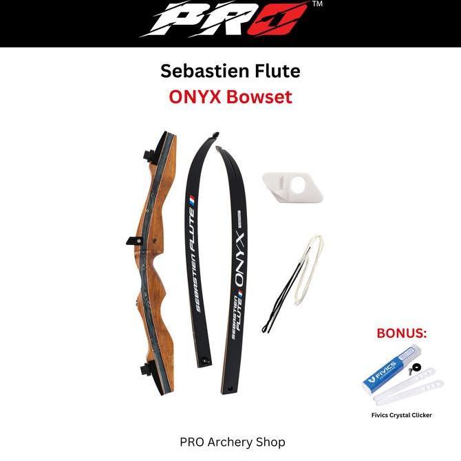 PARDIONSSTORE - BUSUR SEBASTIEN FLUTE ONYX / BUSUR STANDAR BOW / BUSUR ANAK / BUSUR KAYU / BUSUR WOO