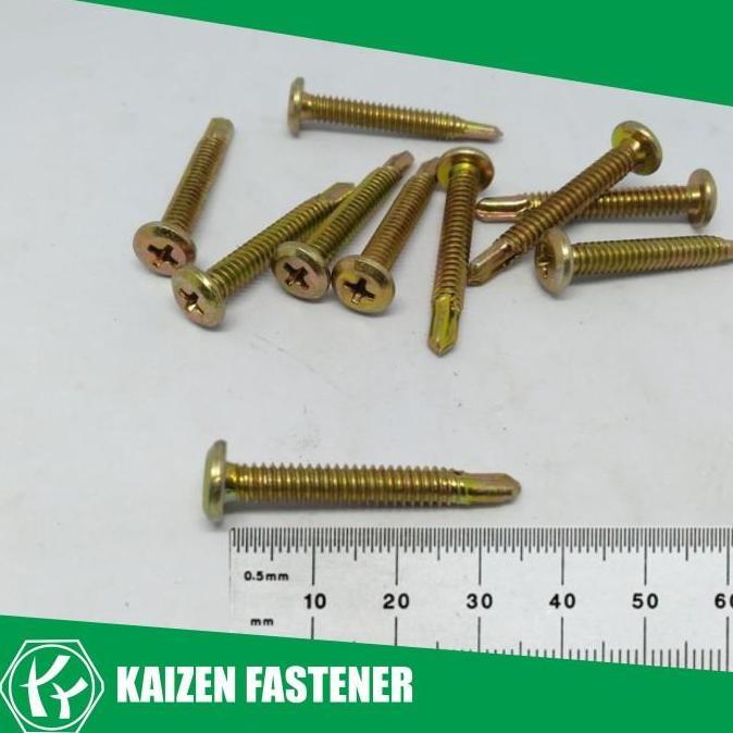 (HM) #10x35 Sekrup Wafer Head SDS