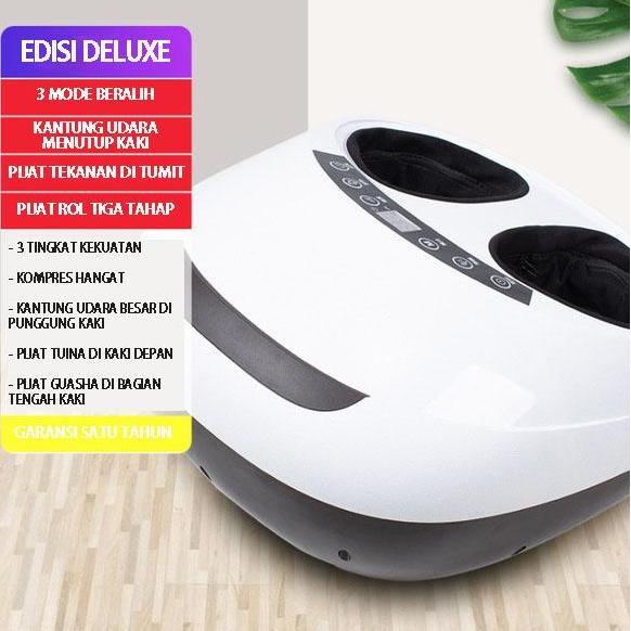Mesin Portable Refleksi Kaki Listrik Pijat Kaki Pemanas Airbag Terlaris