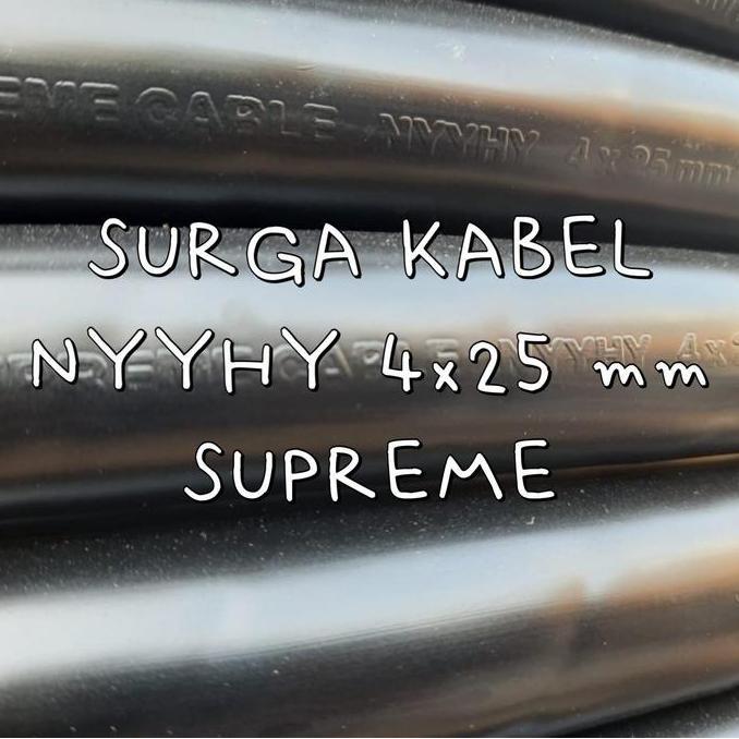 Promo Nyyhy 4X25 Mm Supreme/ Kabel Serabut Nyyhy 4 X 25/ Kabel Nyyhy 4X25 Cod