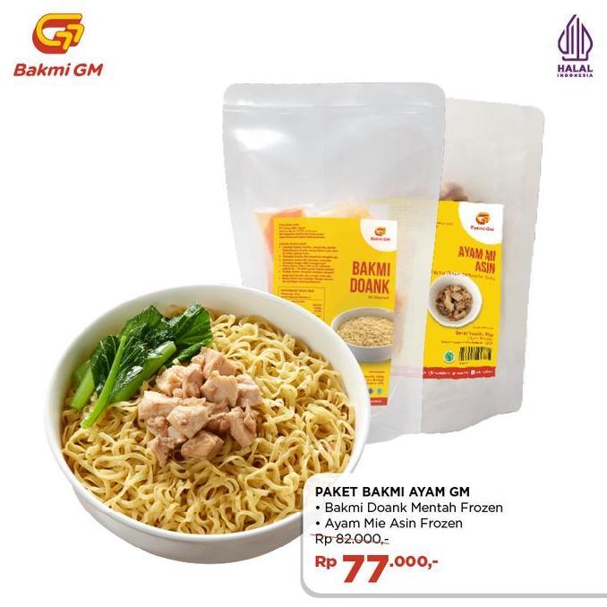 Bakmi GM - Paket Bakmi Ayam GM Frozen Food