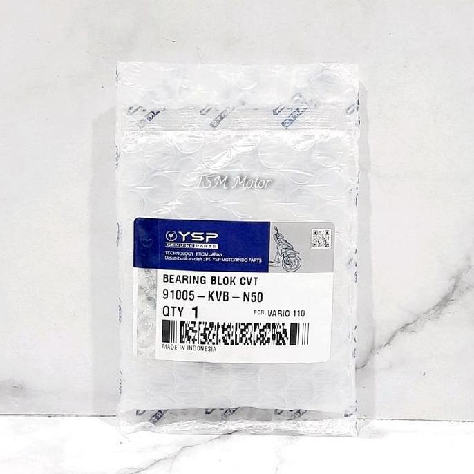 Bearing Laher Bak Cvt Beat Street Pop Vario 91005-Kvb-N50 Ori Ysp Asli