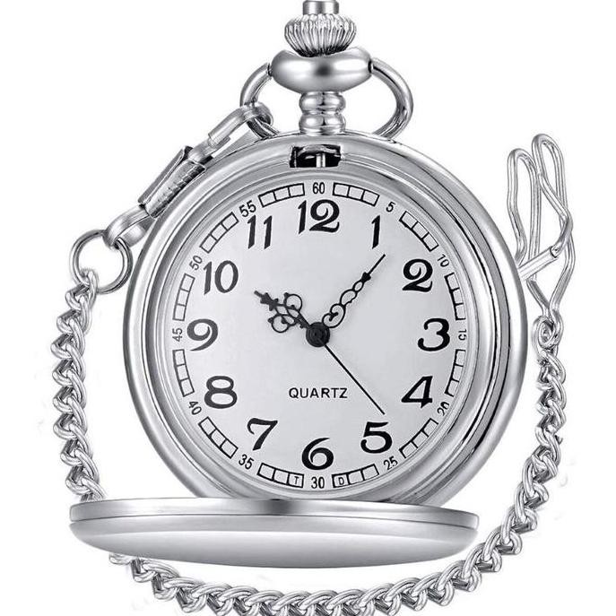 Grosir Jam Saku Quartz Antik dengan Kalung Rantai