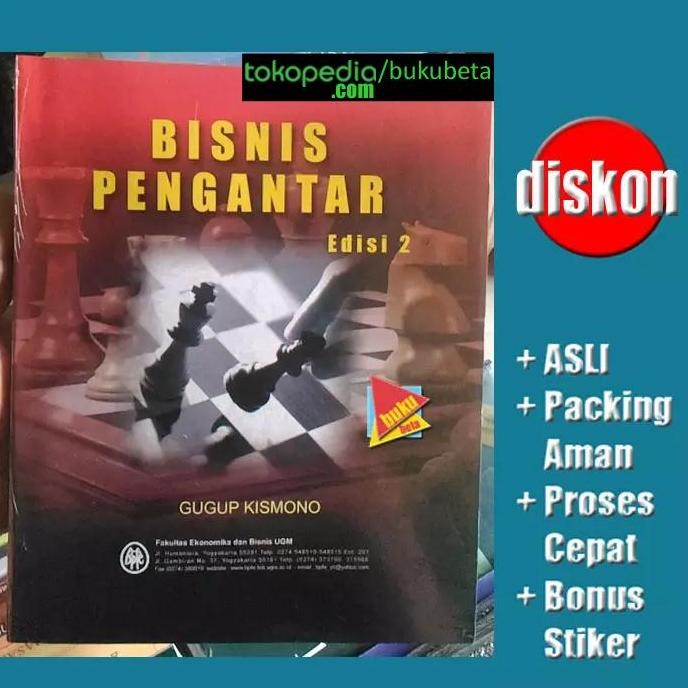 HOT SALE Bisnis Pengantar (Edisi 2) - Gugup Kismono