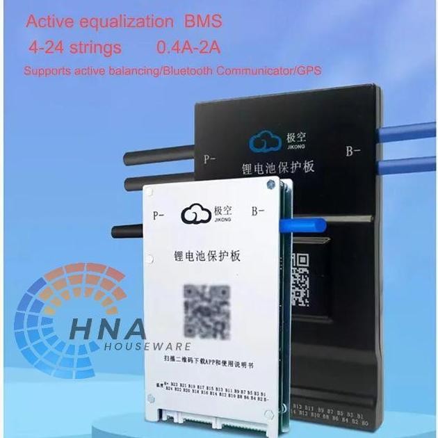 Promo Jk Jikong Smart BMS 8S - 24S Active Balancer 0.6A - 2A Baterai Lifepo4 COD