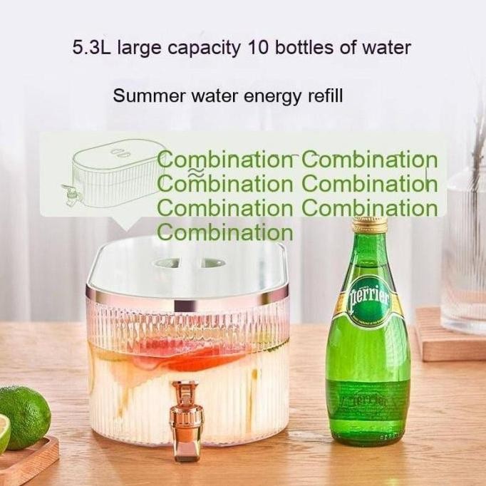 Dispenser Air Juice Kulkas  Dispenser 5 Liter Minuman Juice / Luxury Water Dispenser Kulkas / Wadah 