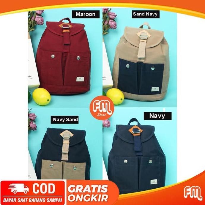 Tas Doughnut Montana Mini Backpack Oem/ Tas Ransel Wanita Outdoor