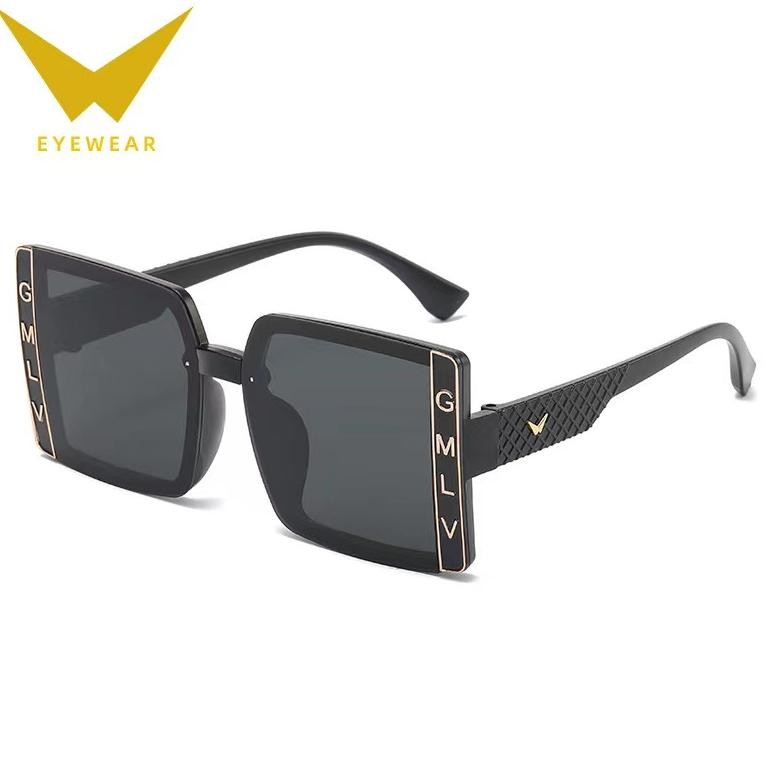 [Kecil Rowling(Ka-401)Kacamata  Hitam Terbaru Wanita Kotak Kacamata Sunglasses Import Wanita Kacamat