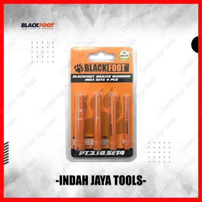 BLACKFOOT PT.3.10 Mata Bor Granit SET 4 Pcs Diamond Core Bit Keramik