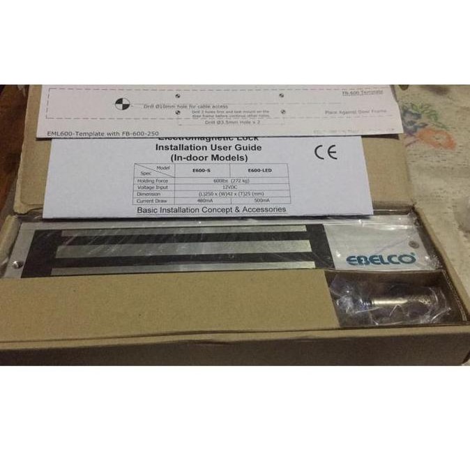 EMLOCK EBELCO 600 LBS PLUS ZL BRACKET ORIGINAL + U BRACKET EBELCO ORIGINAL DAN TERPERCAYA