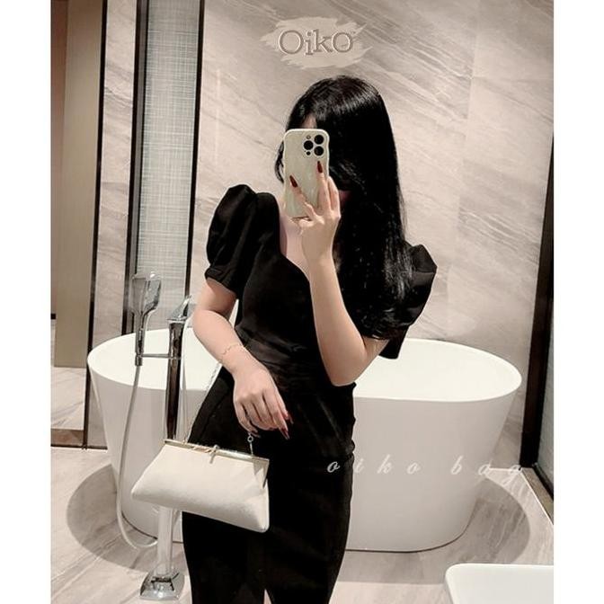 Tas Pesta Wanita Import Mewah Oiko Jara Clutch