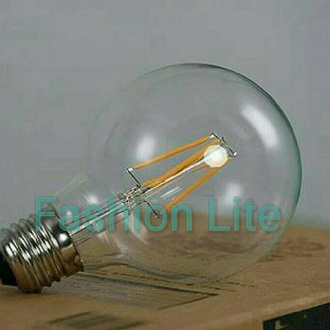 LAMPU BOHLAM EDISON 4W BULAT BESAR / LAMPU BOHLAM EDISON Murah