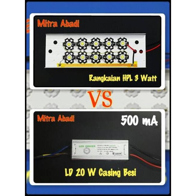 CAVERLY- Rangkaian HPL 3 Watt VS LED Driver (BLOG CONTENT)