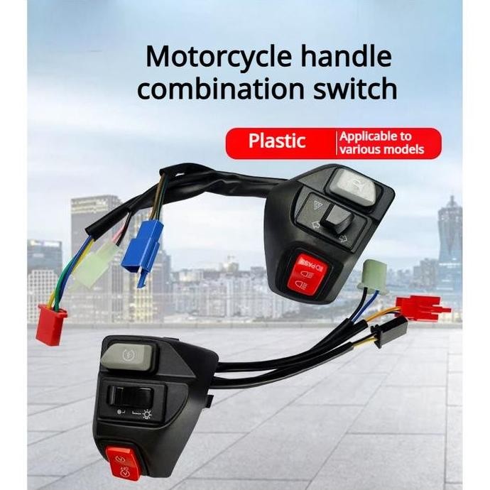 BEARERS- Sepasang saklar mio set pnp mio kiri kanan  dan dapat dipasang pada sepeda motor Mio karbu,