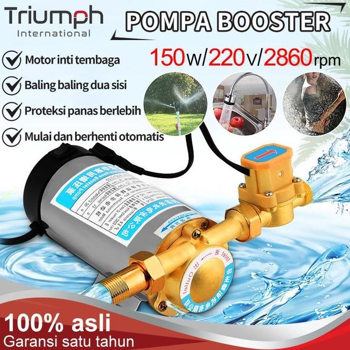 JINICHI- Rumah Tangga Keran Pompa Shower Booster Otomatis /Pompa Air Otomatis