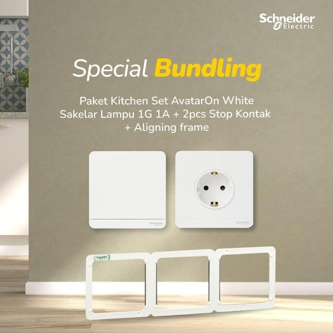 BEARERS- Schneider Electric Avataron Kitchen Set