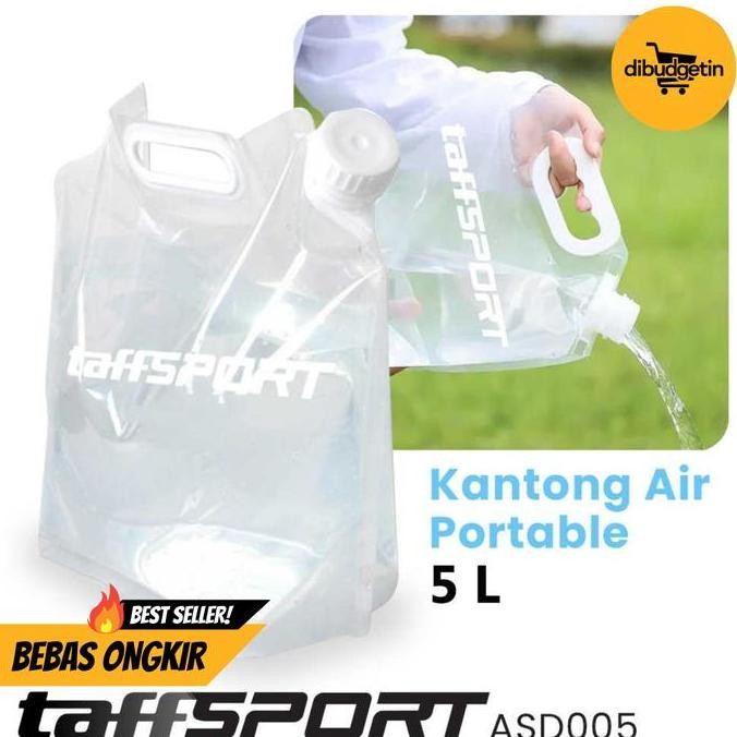 WALTER- TaffSPORT Kantong Air Portable Water Bag 5L - ASD005
