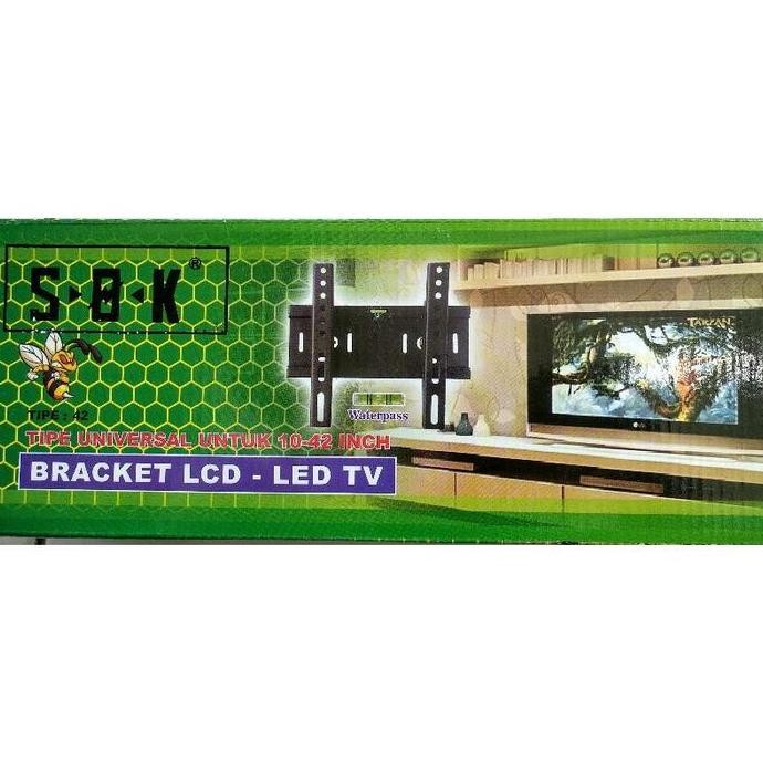 Penopang TV LCD 10" - 45" / bracket tv 45 inch