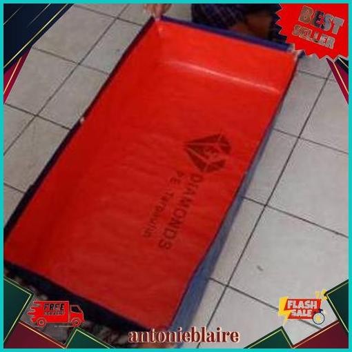 COD TERPAL KOLAM IKAN  A15 1x0,50x0,25/TERPAL KOLAM KOTAK ikan kecil/Terpal kotak mini tebal/Terpal 