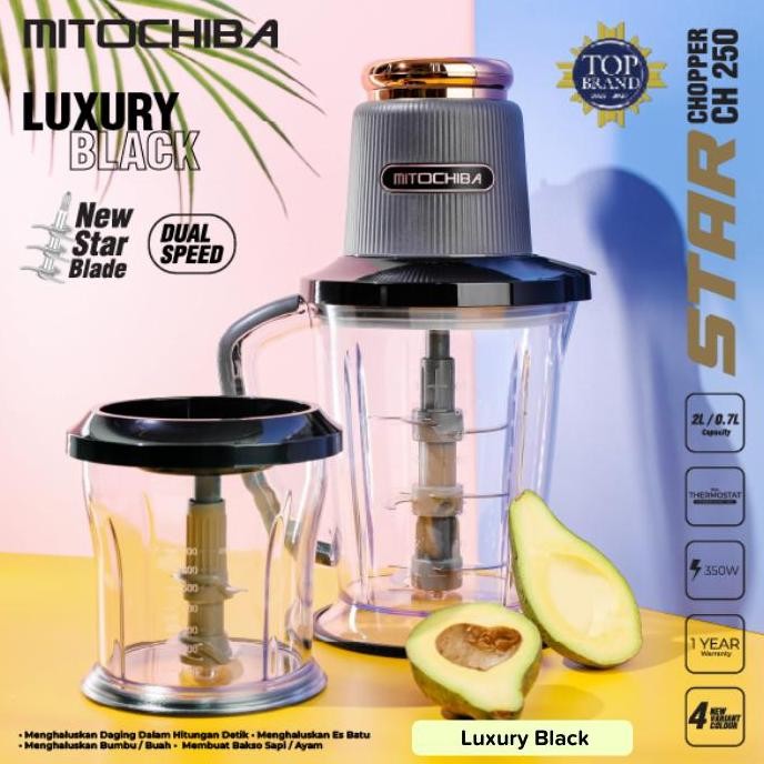 Chopper Mitochiba CH 250 Mito Choper CH250 Coper Cooper Copper Blender